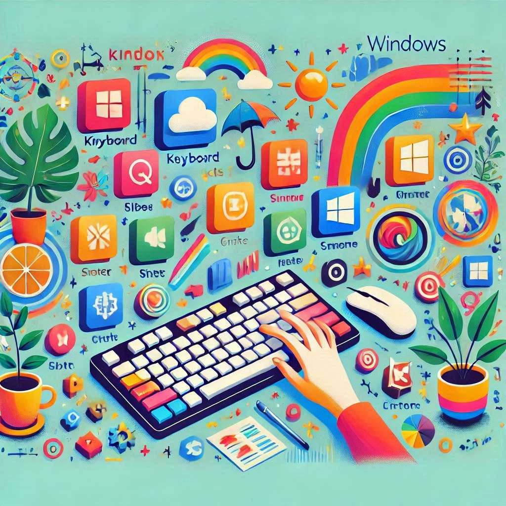 klavesové skratky v systéme windows